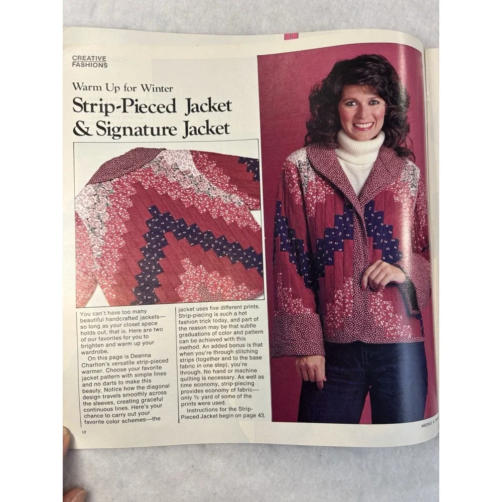 Vintage Needle & Thread‎ Jan/Feb 1983 25 Sewing & Craft Patterns Magazine